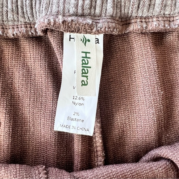 Halara Women's Mid-Rise Drawstring Pants Cargo Pockets Size XLarge Mocha - Picture 9 of 10